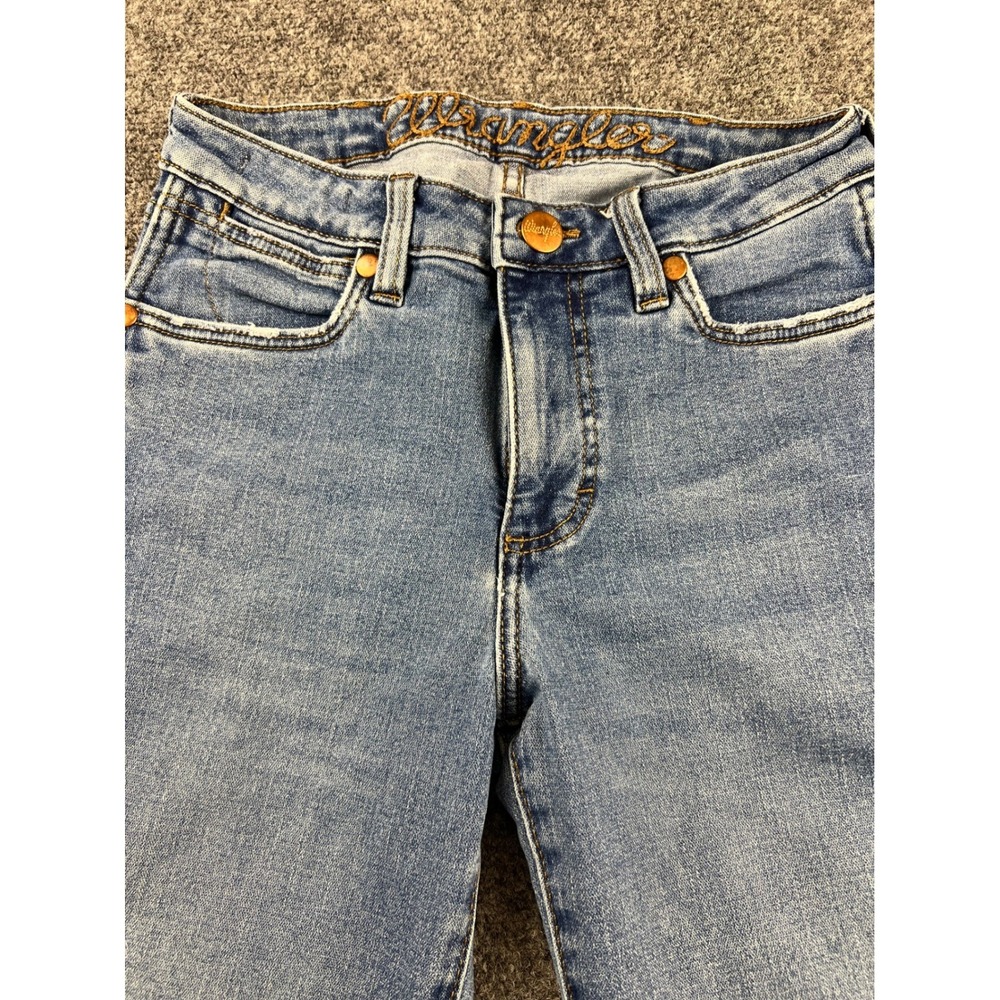 Wrangler Light Blue Flare Jeans - Picture 2 of 16